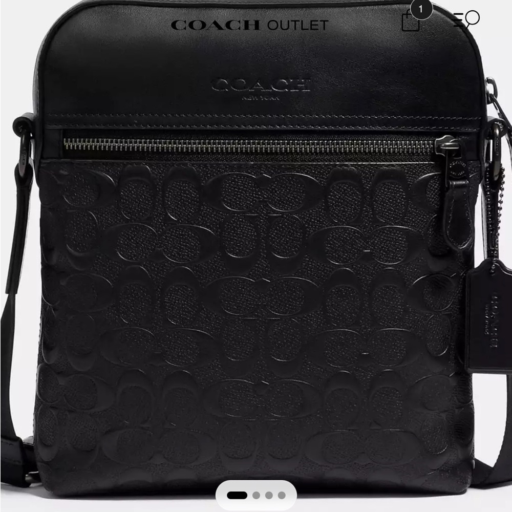 COACH CROSSBODY BLACK